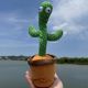 Танцюючий кактус співаючий 120 пісень з підсвічуванням Dancing Cactus TikTok іграшка Повторюшка кактус. Зображення №38