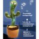 Танцюючий кактус співаючий 120 пісень з підсвічуванням Dancing Cactus TikTok іграшка Повторюшка кактус. Зображення №61