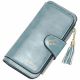 Клатч портмоне гаманець Baellerry N2341, маленький жіночий гаманець, компактний гаманець. Колір: темно-синій. Зображення №3