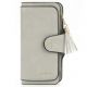 Клатч портмоне гаманець Baellerry N2341, жіночий гаманець маленький шкірозамінник. Колір: сірий. Изображение №9