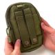 Тактична сумка - сумка для телефону, система MOLLE органайзер тактичний з кордури. Колір: хакі. Зображення №17