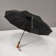 Парасолька преміум - Автоматична, чоловіча укріплена парасолька з дерев'яною ручкою.. Изображение №35