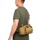 Сумка - підсумк тактична поясна Tactical військова, сумка нагрудна з ременем на плече 5 літрів кордура. Зображення №7