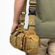 Сумка - підсумк тактична поясна Tactical військова, сумка нагрудна з ременем на плече 5 літрів кордура. Зображення №19
