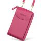 Жіночий клатч-шумка BAELLERRY Forever Young, гаманець сумка з відділенням для телефону. Колір: рожевий. Зображення №3