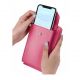 Жіночий клатч-шумка BAELLERRY Forever Young, гаманець сумка з відділенням для телефону. Колір: рожевий. Зображення №4