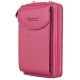 Жіночий клатч-шумка BAELLERRY Forever Young, гаманець сумка з відділенням для телефону. Колір: рожевий. Зображення №11