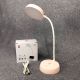 Настільна акумуляторна лампа MS-13, лампа для шкільного столу, лампа на тумбочку. Колір: рожевий. Изображение №6