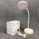 Настільна акумуляторна лампа MS-13, лампа для шкільного столу, лампа на тумбочку. Колір: рожевий. Изображение №7