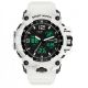 Годинник наручний чоловічий SKMEI 1155BWT, наручний годинник для військових, фірмовий спортивний годинник. Колір: білий. Зображення №2