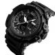 Годинник наручний чоловічий SKMEI 1343BK BLACK, годинник тактичний протиударний. Колір: чорний. Изображение №4