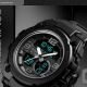 Годинник наручний чоловічий SKMEI 1452BK BLACK, водонепроникний чоловічий годинник. Колір: чорний. Изображение №3