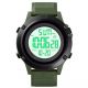 Годинник наручний чоловічий SKMEI 1508AGWT ARMY GREEN-WHITE, Водонепроникний чоловічий годинник. Колір: зелений. Изображение №2