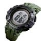 Годинник наручний чоловічий SKMEI 1545AG ARMY GREEN, армійський годинник протиударний. Колір: зелений. Зображення №3