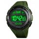Годинник наручний чоловічий SKMEI 1656GN ARMY GREEN, годинник наручний електронний тактичний. Колір: зелений. Зображення №2