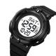 Годинник наручний чоловічий SKMEI 2010BKWT BLACK-WHITE, годинник армійський скмей, годинник спортивний. Колір: чорний. Изображение №4