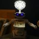 Електронна дитяча скарбничка - сейф з кодовим замком та купюроприймачем Робот Robot Bodyguard та лампа 2в1. Изображение №12