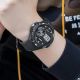 Годинник наручний чоловічий SKMEI 1761BKWT, оригінальний чоловічий годинник, брендовий чоловічий годинник. Изображение №4