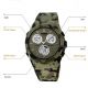 Годинник наручний чоловічий SKMEI 2109CMGN, оригінальний чоловічий годинник, військовий чоловічий наручний годинник зелений. Зображення №3