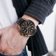 Годинник наручний чоловічий SKMEI 9253RGBK, чоловічий круглий наручний годинник, чоловічий годинник стильний годинник на руку. Изображение №3