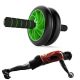 Гимнастическое спортивное фитнес колесо Double wheel Abs health abdomen round | Тренажер-ролик для мышц. Зображення №8