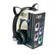 Беспроводные детские Bluetooth наушники с ушками и подсветкой Cat-23M Черный. Зображення №2