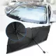 Автомобильный солнцезащитный зонтик на лобовое стекло 78х136 см. Зображення №6