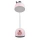 Лампа настільна акумуляторна дитяча 4 Вт нічник настільний із сенсорним керуванням LT-A2084 Рожевий. Зображення №3