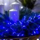 Гірлянда нитка світлодіодна GarlandoPro 300LED 16м 8 режимов гірлянда новорічна Синій. Зображення №2