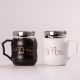 Набір керамічних чашок Mr & Mrs 450мл з кришкою 2 штуки чашки для кави. Изображение №3