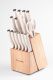 Набір кухонних ножів на дерев'яній підставці 14 предметів. Изображение №4
