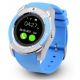 Розумний смарт-годинник Smart Watch V8. Колір: синій. Изображение №10
