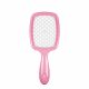 Щітка для волосся Salon Professional продувна 20 см SP0099 SL, Рожева з білим. Изображение №3