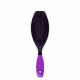 Гребінець для волосся масажний із прогумованою ручкою DAGG 8583 Фіолетовий. Изображение №2
