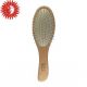 Щітка для волосся QPI Professional масажна дерев'яна з дзеркалом 22 см RD-0027. Изображение №2