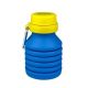 Пляшка для води складана Magio MG-1043B 450 мл. Колір: синій. Изображение №2