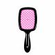 Щітка для волосся Salon Professional продувна 20 см SP0099 SL, Чорна з рожевим. Изображение №4