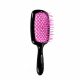 Щітка для волосся Salon Professional продувна 20 см SP0099 SL, Чорна з рожевим. Зображення №2