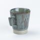 Чашка керамічна для чаю та кави 300 мл у стилі ретро Зелена. Изображение №2