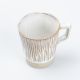 Чашка керамічна для чаю та кави 300 мл у стилі ретро Золотиста. Зображення №2