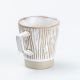 Чашка керамічна для чаю та кави 300 мл у стилі ретро Золотиста. Зображення №3