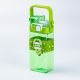 Дитяча пляшка для води із трубочкою 500 мл багаторазова з ремінцем Зелена. Изображение №2