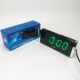 Електронний Годинник VST 730 green, цифровий настільний мережевий годинник, led alarm clock VST-730, з будильником. Зображення №9