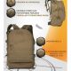 Рюкзак тактичний штурмовий, зміцнений військовий рюкзак для армії. Изображение №6