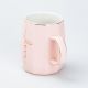 Чашка керамічна для чаю та кави 400 мл Love Рожева. Изображение №2