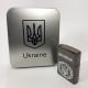 Дугова електроімпульсна запальничка USB Україна металева коробка HL-447. Колір: чорний. Зображення №7