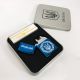 Дугова електроімпульсна запальничка USB металева коробка HL-447. Колір: синій. Зображення №2