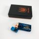 Електрична та газова запальничка Україна з USB-зарядкою HL-432, сенсорна запальничка. Колір: синій. Изображение №10