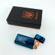 Електрична та газова запальничка Україна з USB-зарядкою HL-432, сенсорна запальничка. Колір: синій. Изображение №15