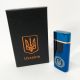 Електрична та газова запальничка Україна із USB-зарядкою HL-435, запальнички із зарядкою від usb. Колір: синій. Зображення №14